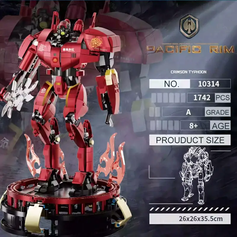 Kbox Pacific Rim Crimson Typhoon • Set 10314 • SetDB