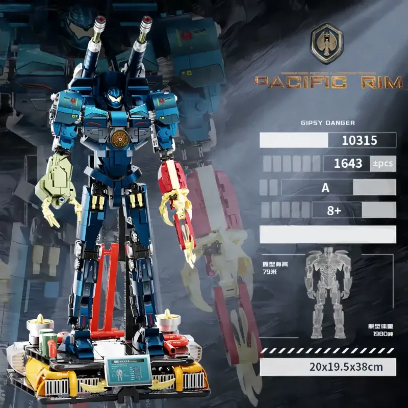 Kbox Pacific Rim Gipsy Danger • Set 10315 • SetDB