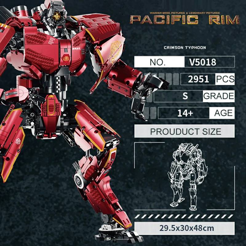 Kbox Pacific Rim Crimson Typhoon • Set V5018 • SetDB
