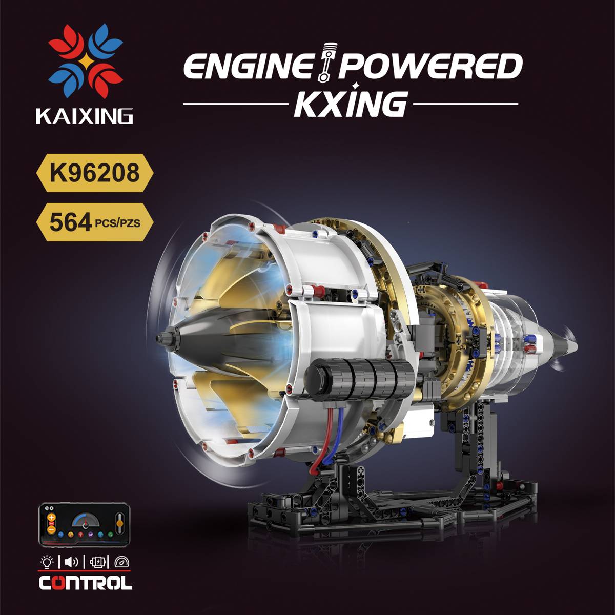KeeYee World Aero Engine • Set K96208 • SetDB