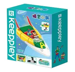 Keeppley Crayon Shin-chan Dynamic Superman Car • Set K20617