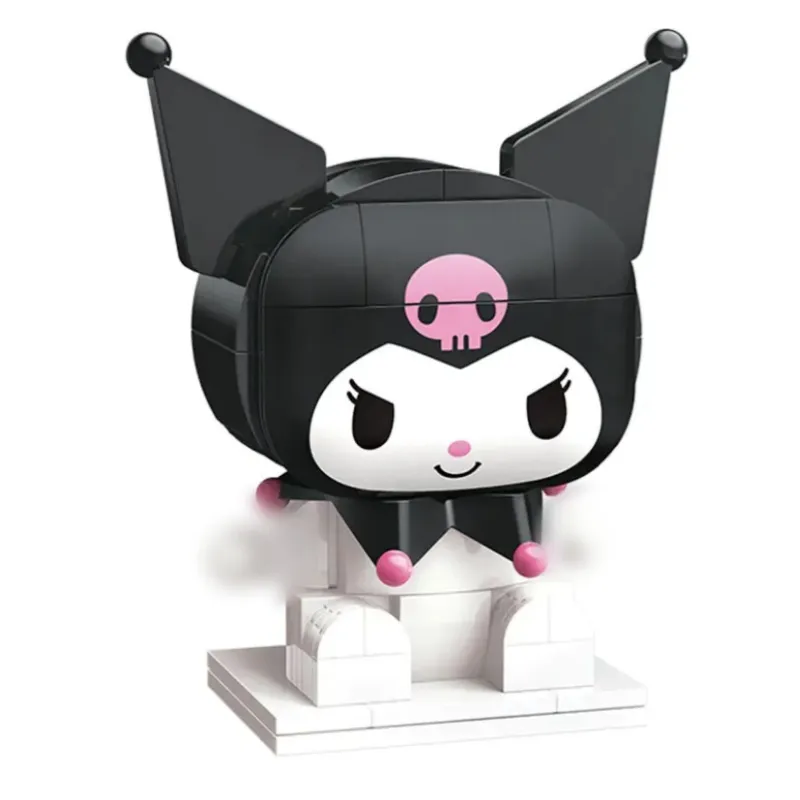 Kuromi デザイン ガラスボトル 空 Kuromi デザイン ガラスボトル 空