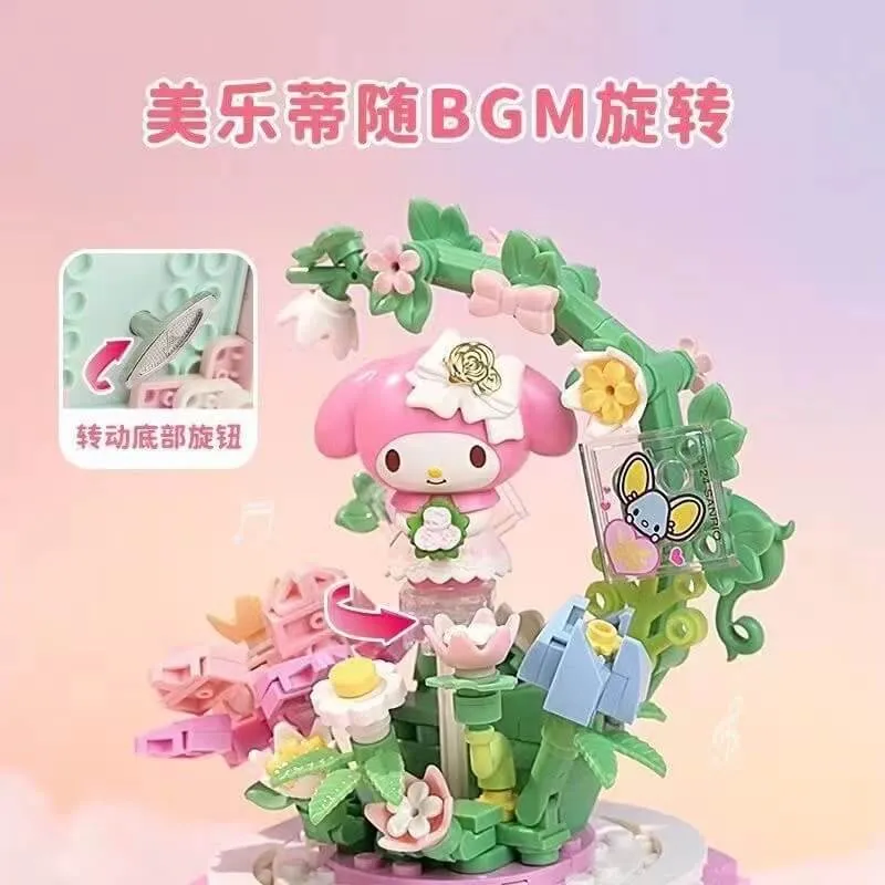 ☆Melody☆ Sanrio My Melody Tweezers & Deco Charm (Enjoy Idol) 370240