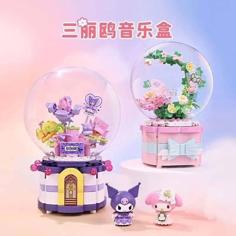 Keeppley Melody and Kuromi Music Box • Set K20838 • SetDB