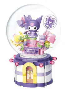 Keeppley Melody and Kuromi Music Box • Set K20838 • SetDB