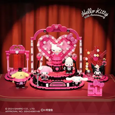 キディ Keeppley Hello Kitty 50th Anniversary • Set K20850 • SetDB