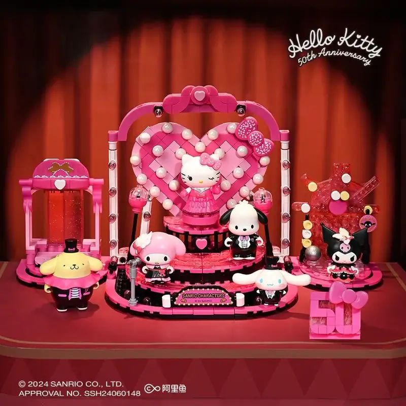 Keeppley Hello Kitty 50th Anniversary • Set K20850 • SetDB