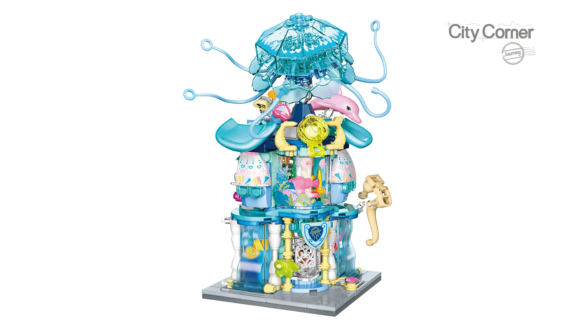 Keeppley Summertime Aquarium • Set K28014 • SetDB