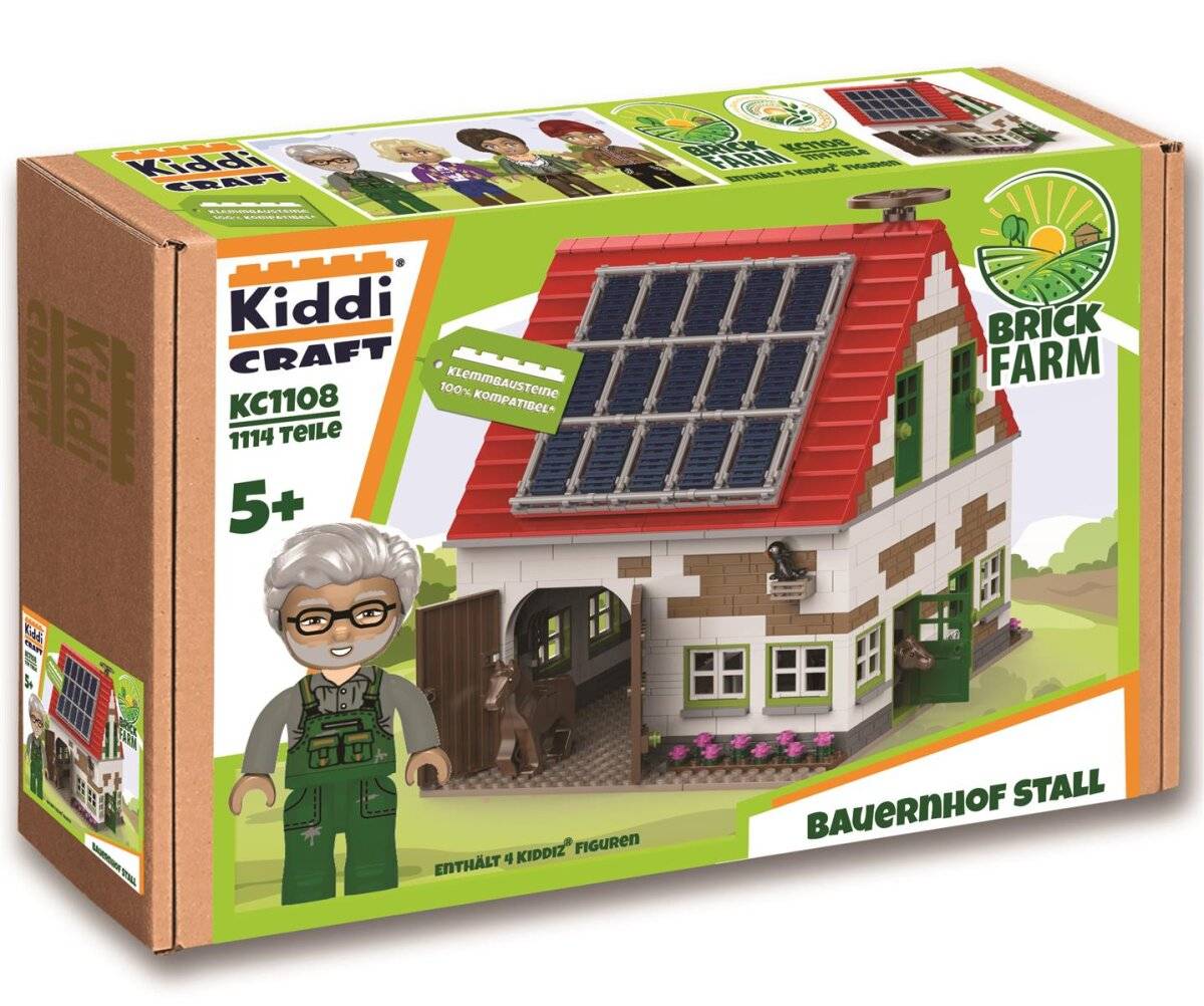 Kiddicraft Farm stable • Set KC1108 • SetDB • Merlins Bricks