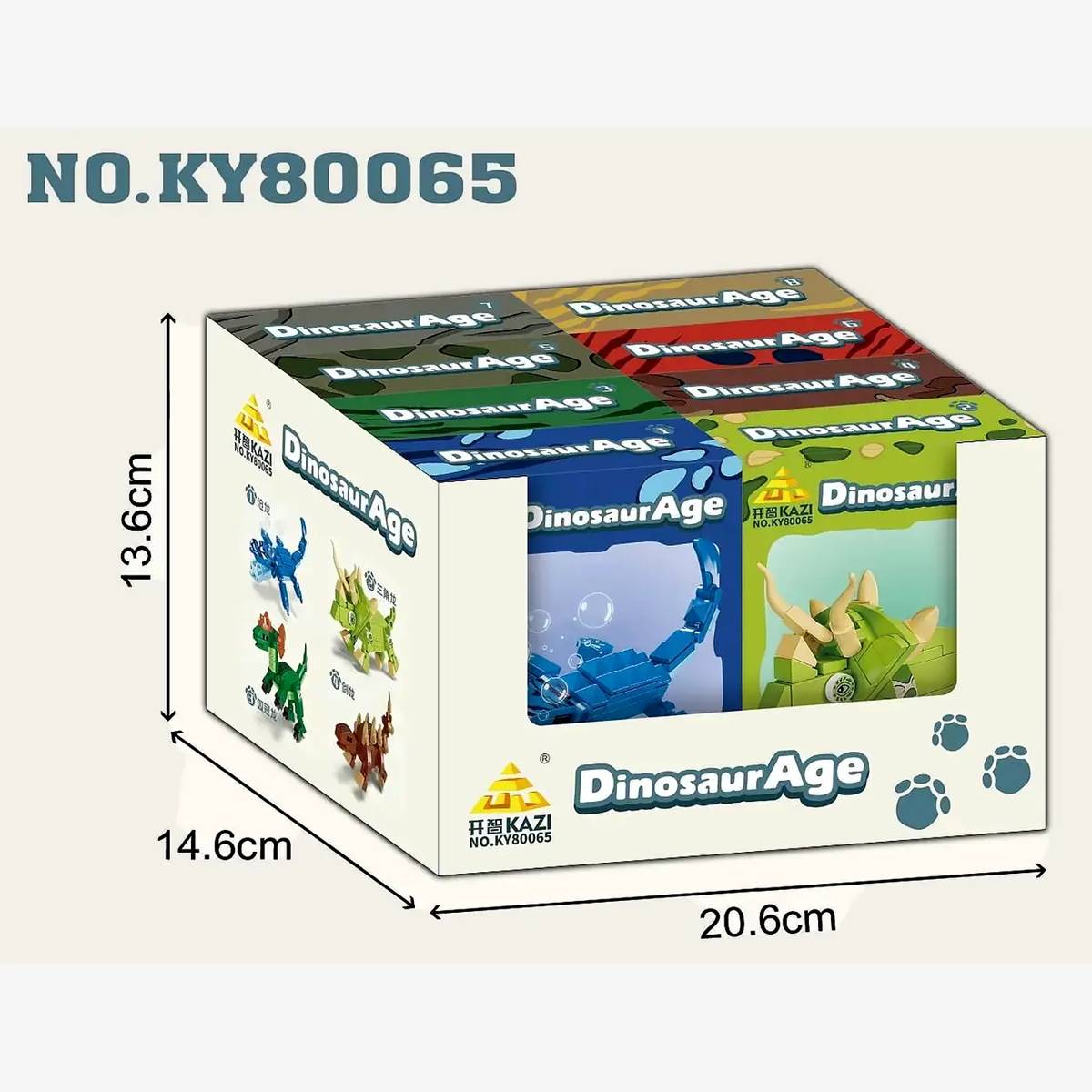 Kazi Dinosaur Age • Set KY80065 • SetDB • Merlins Bricks