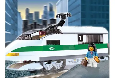 LEGO Trains High Speed Train Car • Set 10158 • SetDB