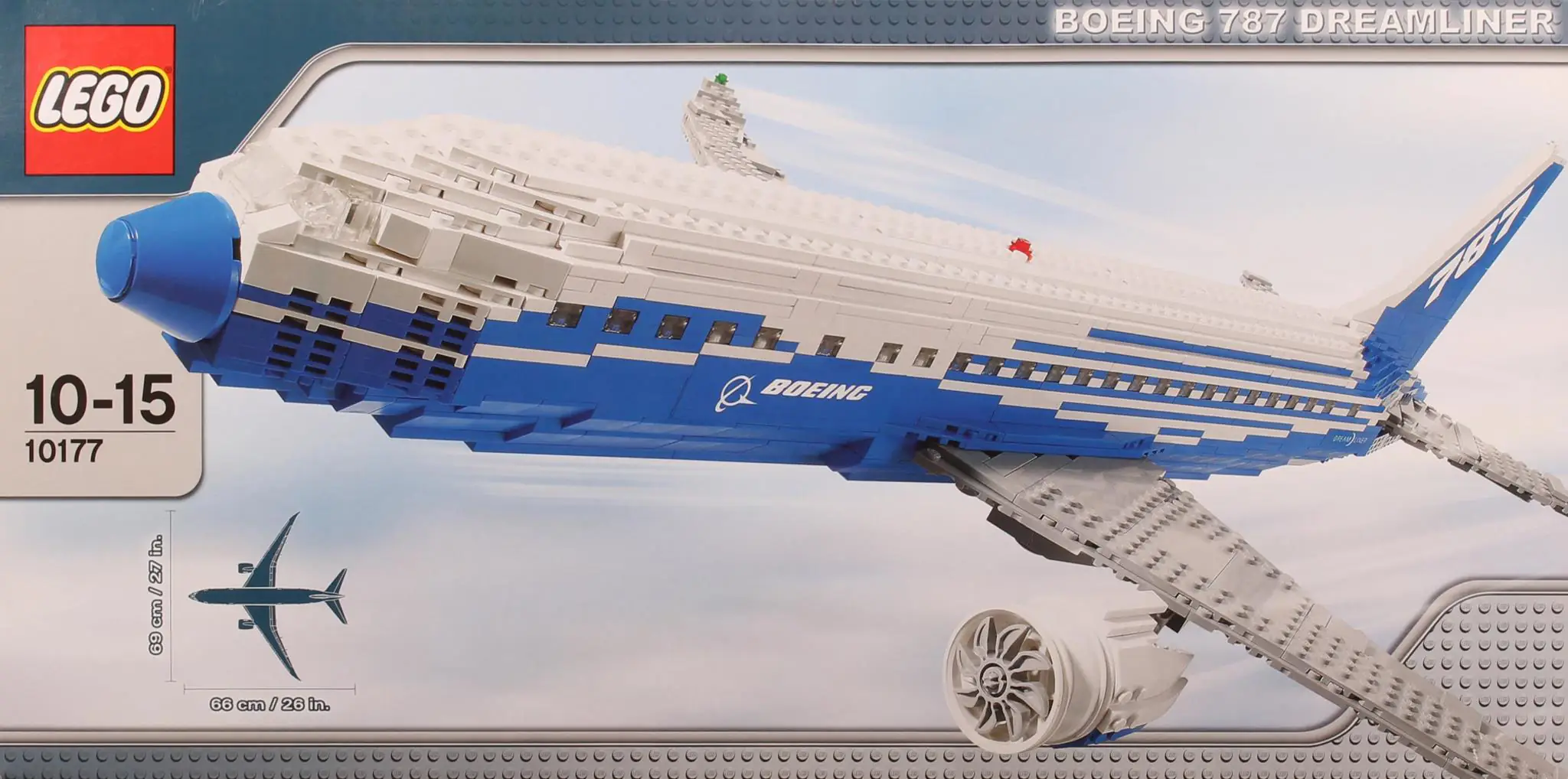 LEGO Creator Expert Boeing 787 Dreamliner • Set 10177