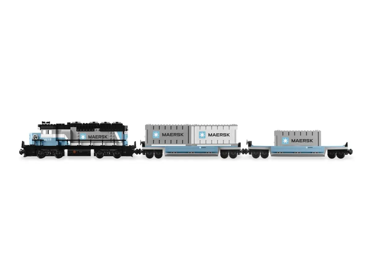 LEGO Creator Expert MAERSK Container Train • Set 10219
