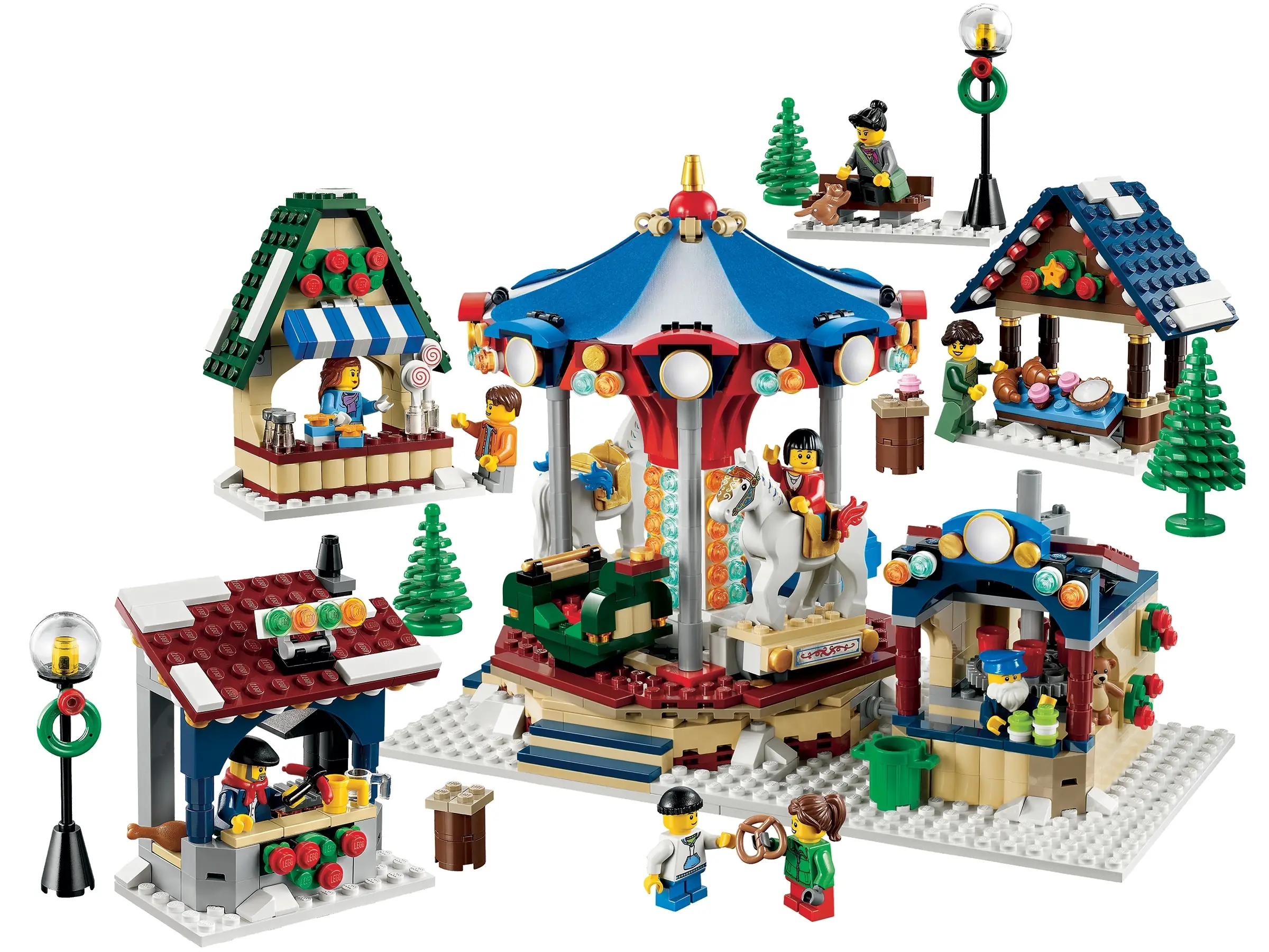 Lego Christmas Carousel Lego Holiday Carousel Seasonal Christmas