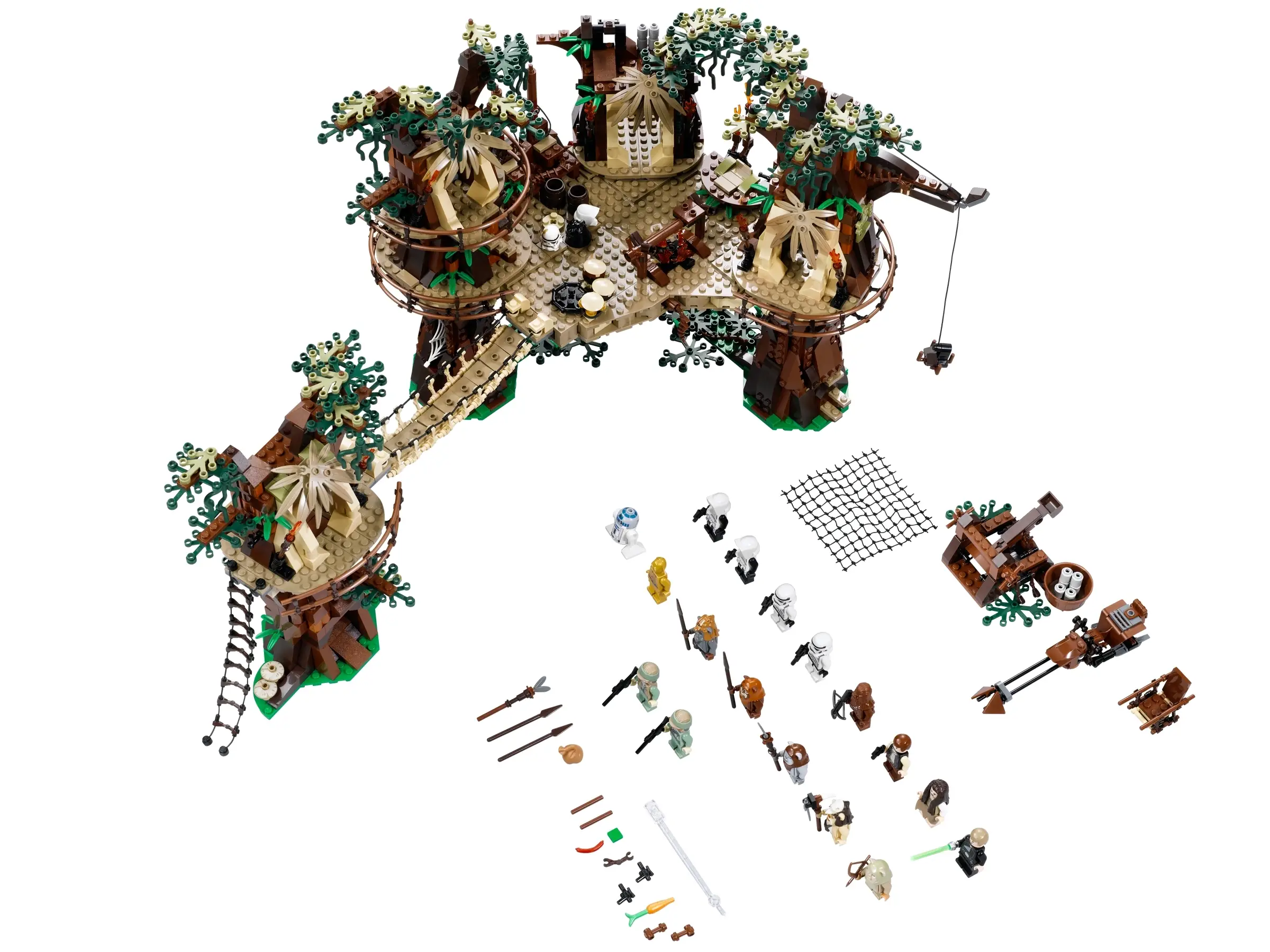 Lego endor village hotsell