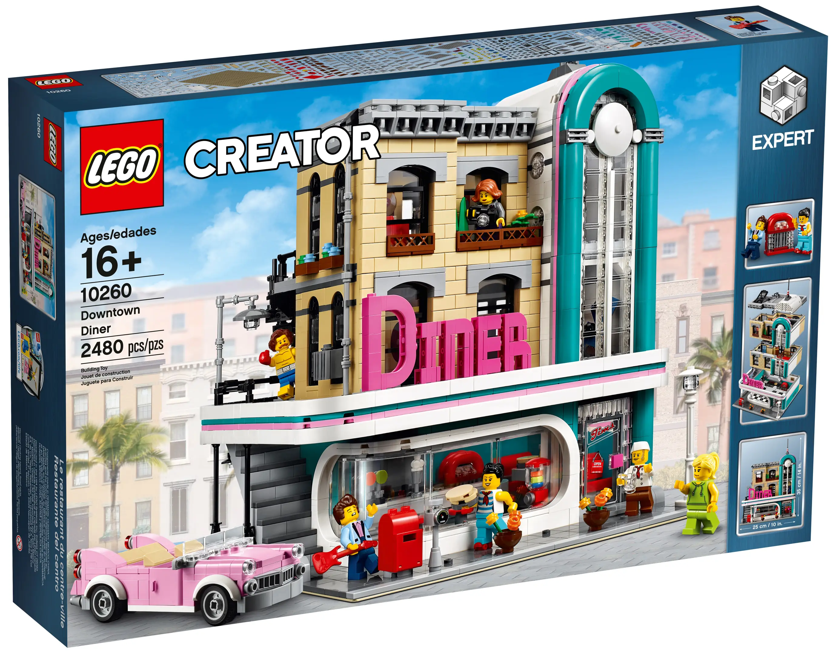 LEGO Creator Expert Downtown Diner • Set 10260 • SetDB