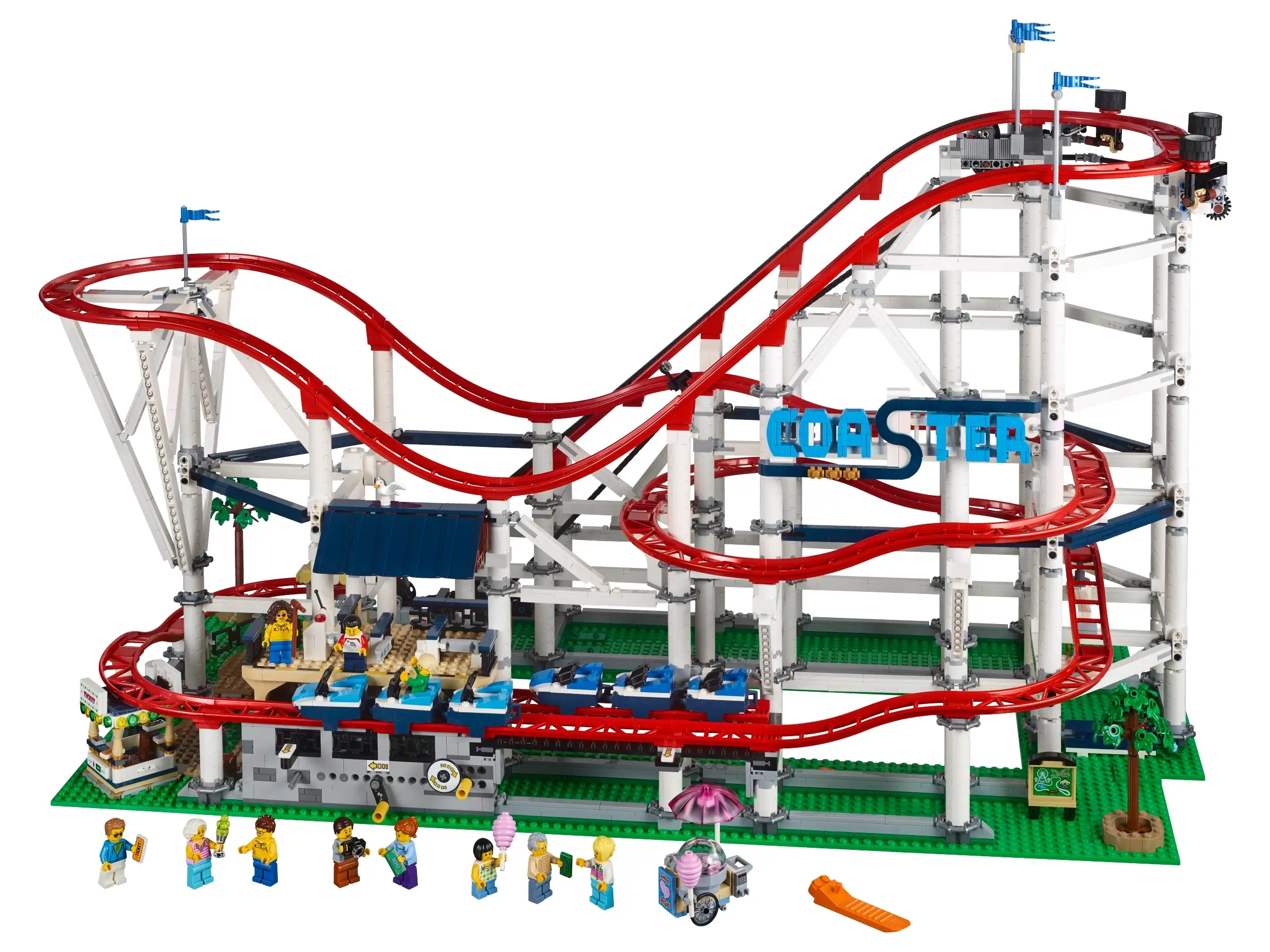 Lego pirate roller coaster motorized shop