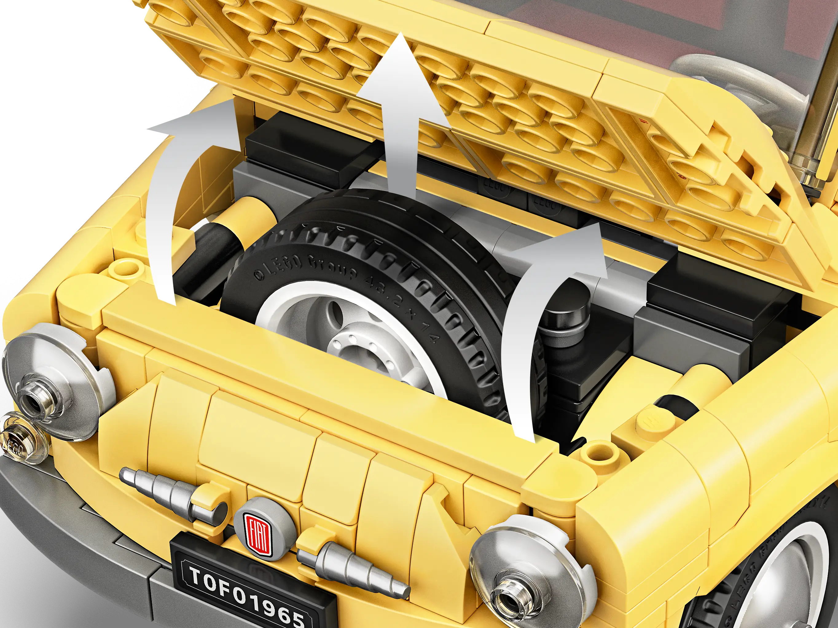 HOT Lego 10271 Lego Technic Fiat LEGO Icons Fiat 500 • Set