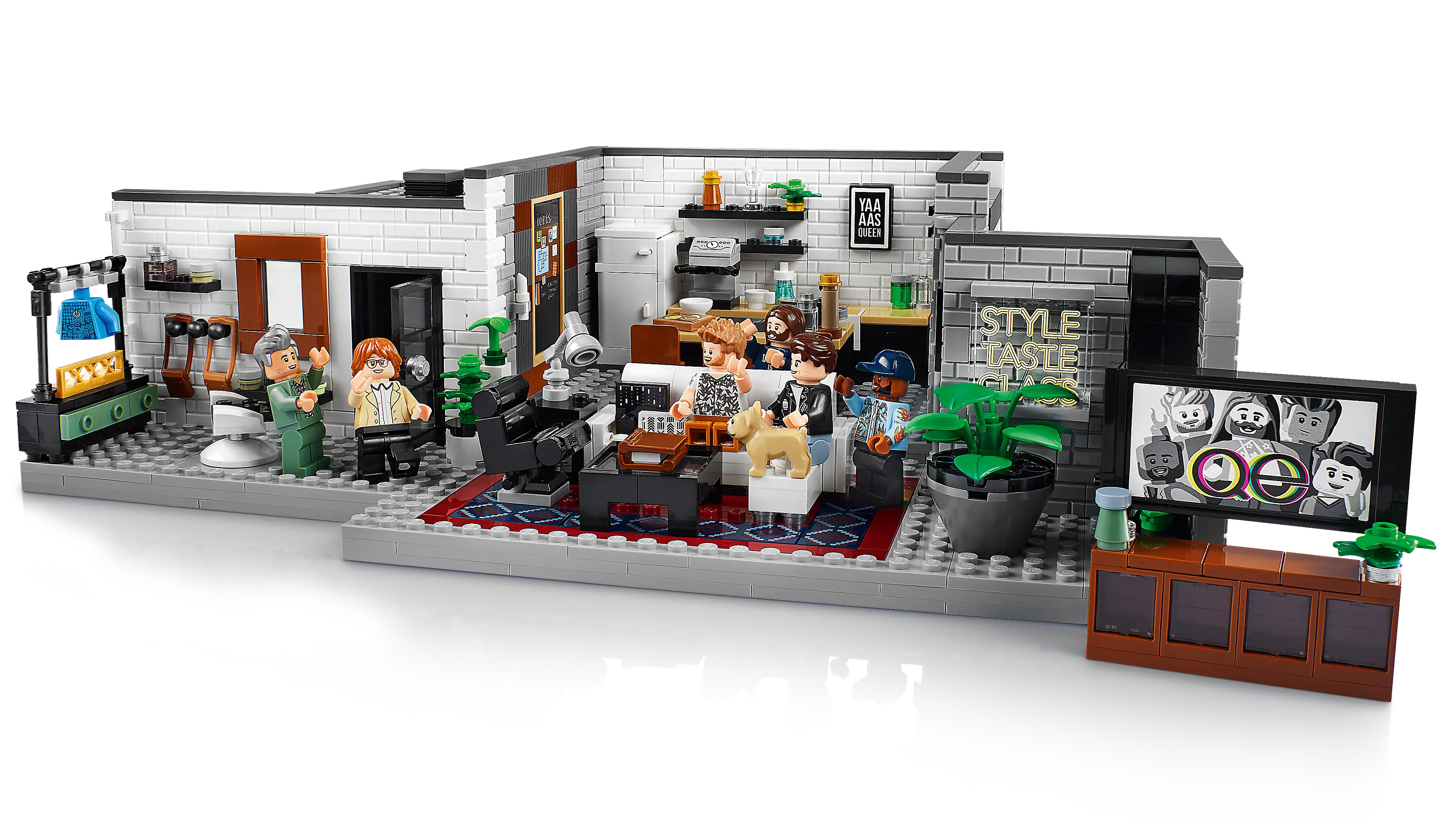 LEGO Icons Queer Eye The Fab 5 Loft • Set 10291 • SetDB