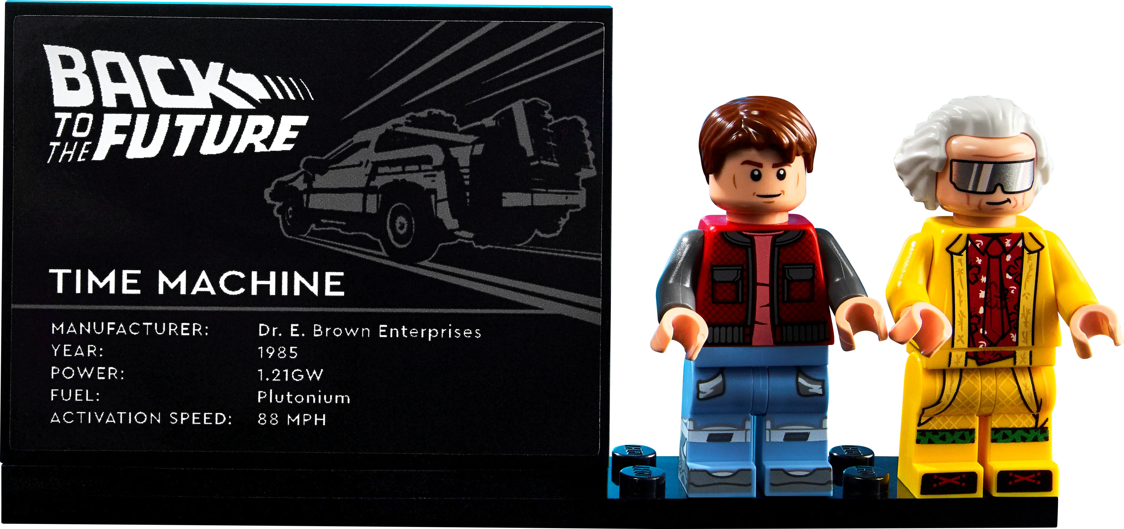 LEGO Icons Back to the Future Time Machine • Set 10300