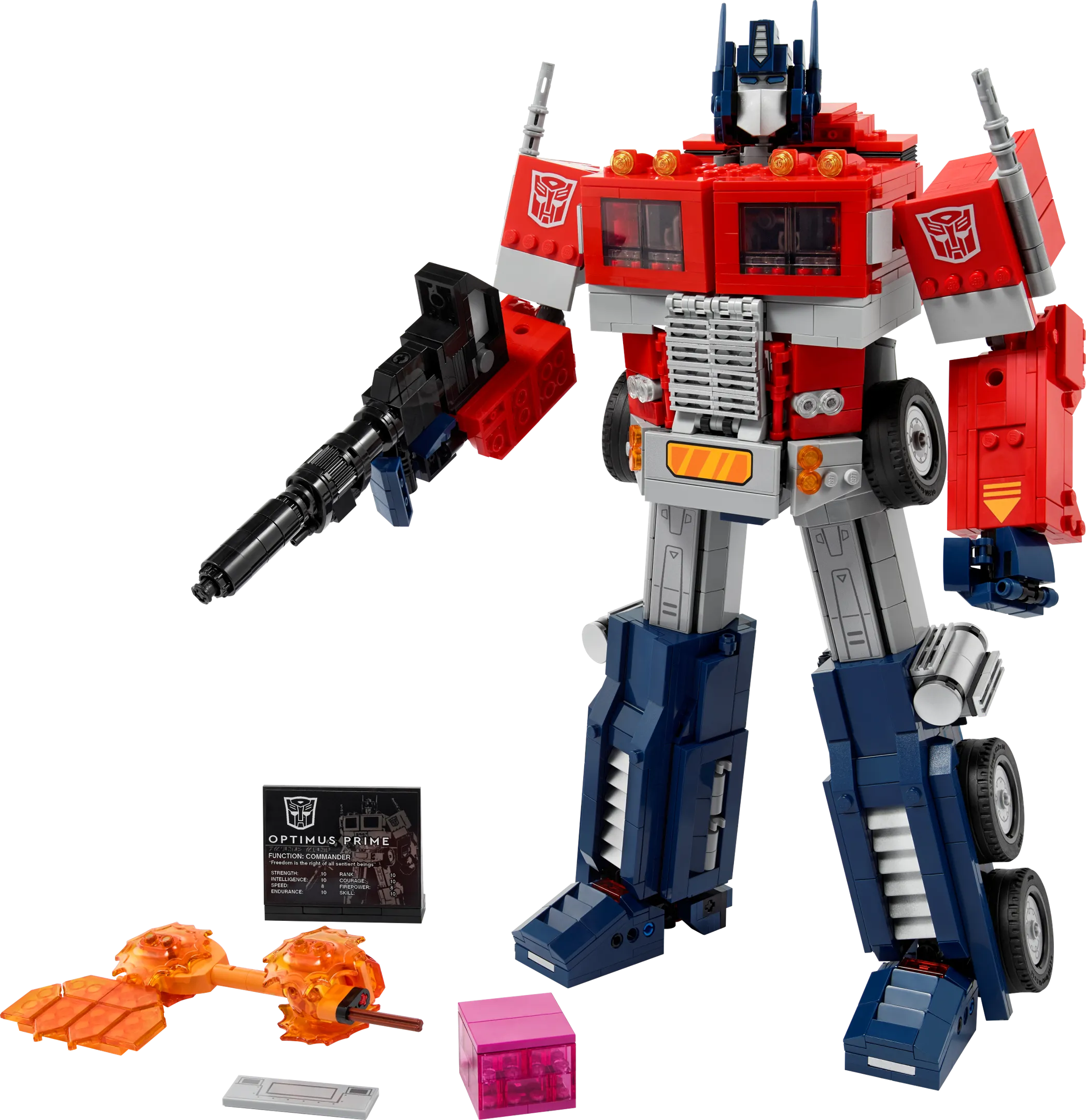 LEGO Icons Optimus Prime • Set 10302 • SetDB