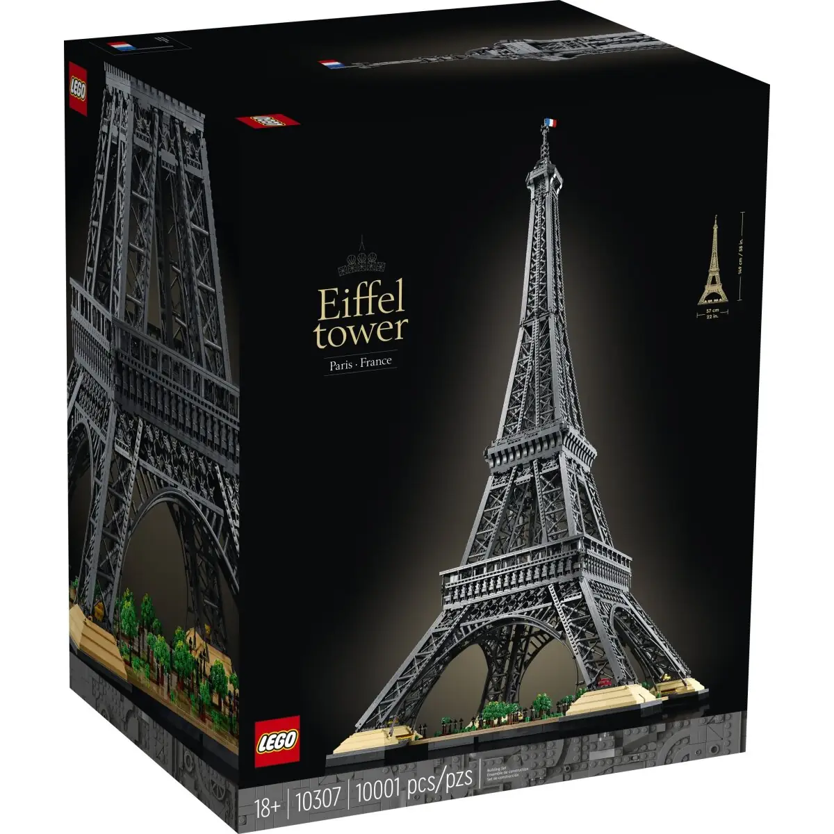 ノコノコ③ LEGO LEGO Icons Eiffel tower • Set 10307 • SetDB