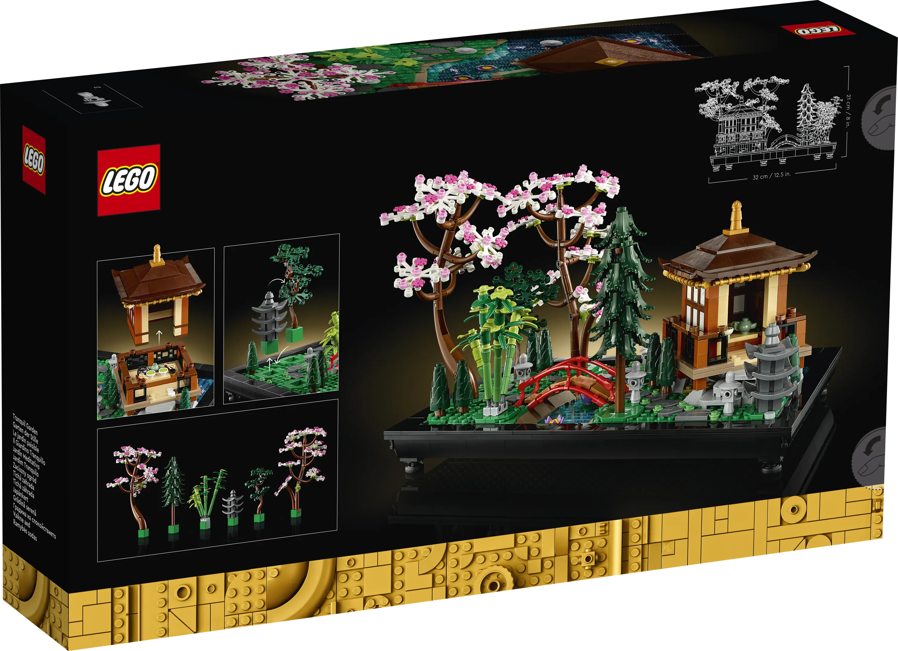 LEGO Icons Tranquil Garden • Set 10315 • SetDB