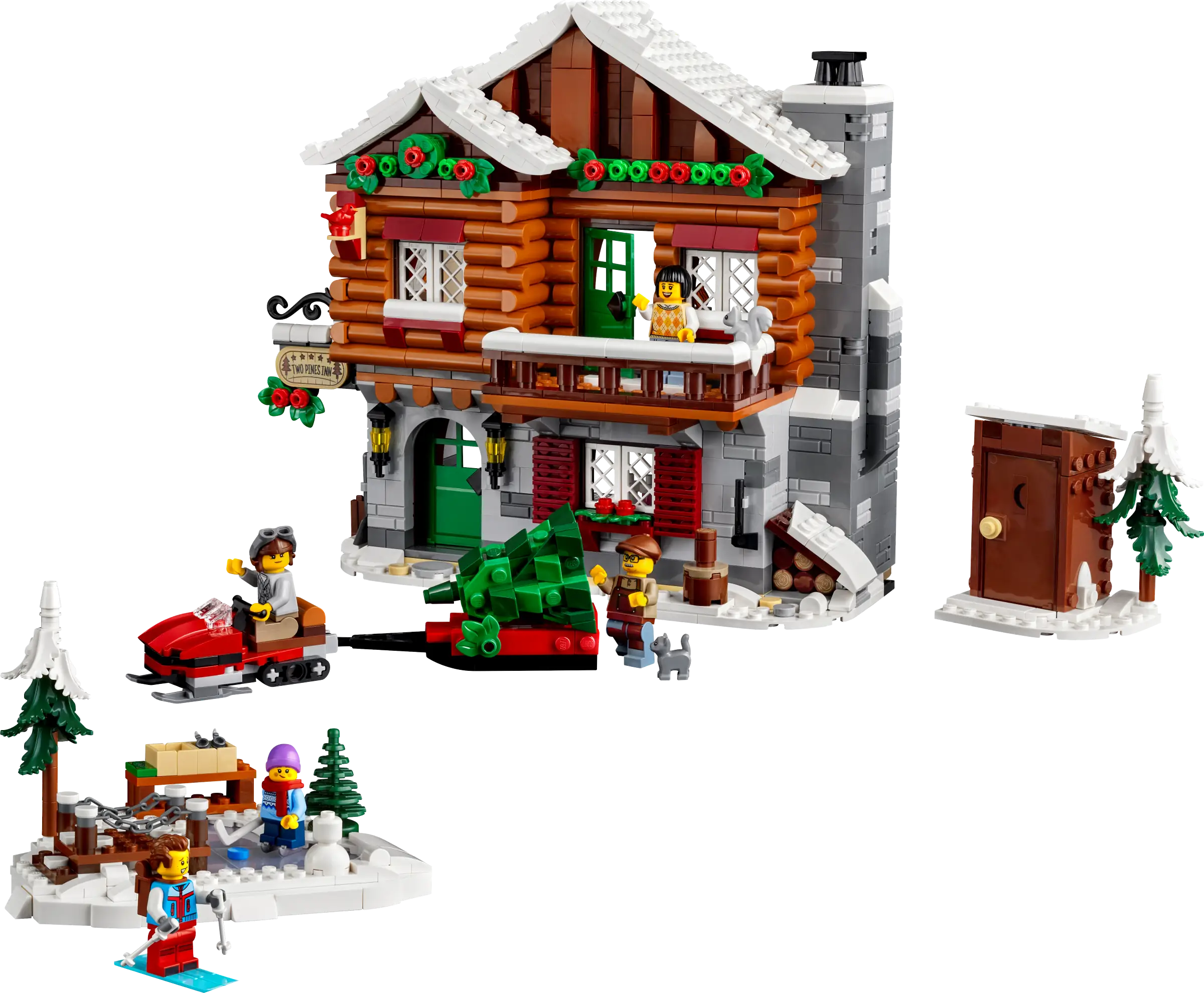 lego ski hill rebrickable instructions