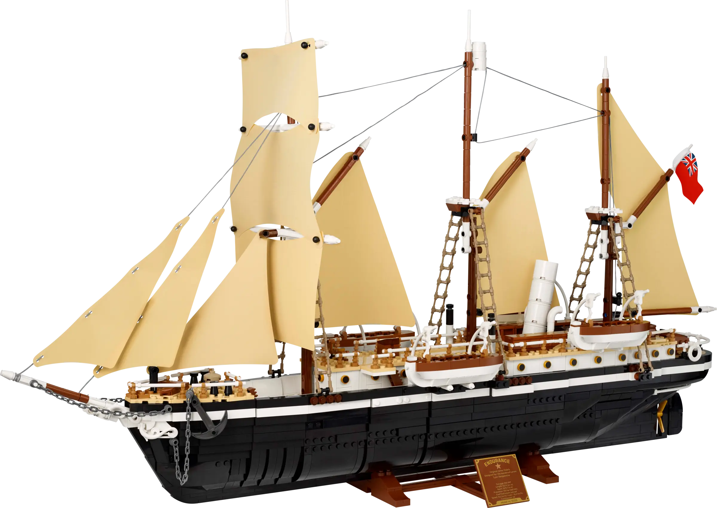 ローフー LEGO Icons The Endurance • Set 10335 • SetDB