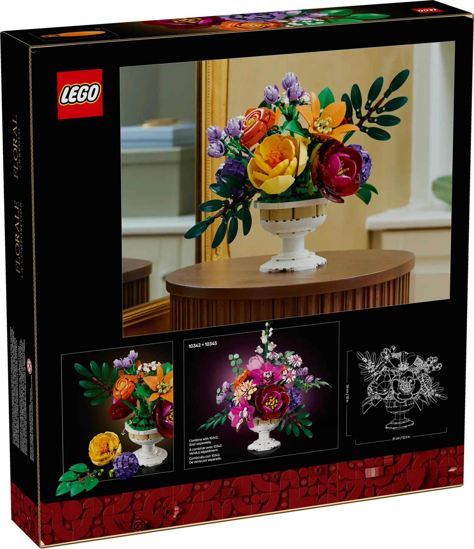 LEGO Botanical Collection Flower Arrangement • Set 10345