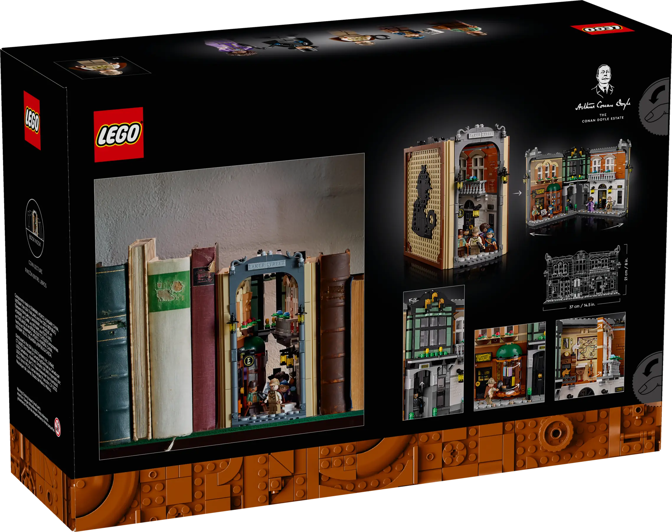 LEGO LEGO Icons Sherlock Holmes Book Nook • Set 10351