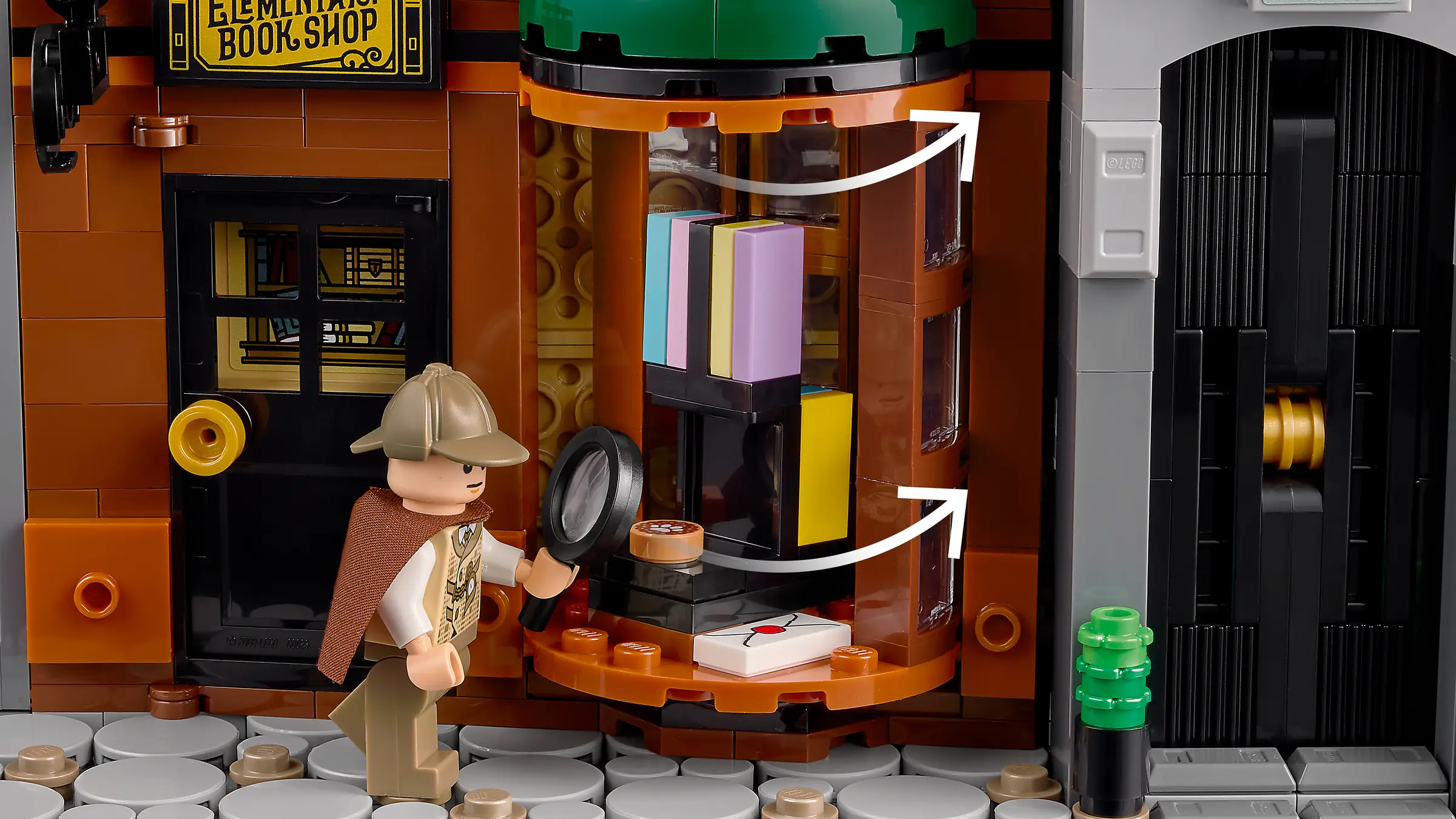 LEGO LEGO Icons Sherlock Holmes Book Nook • Set 10351