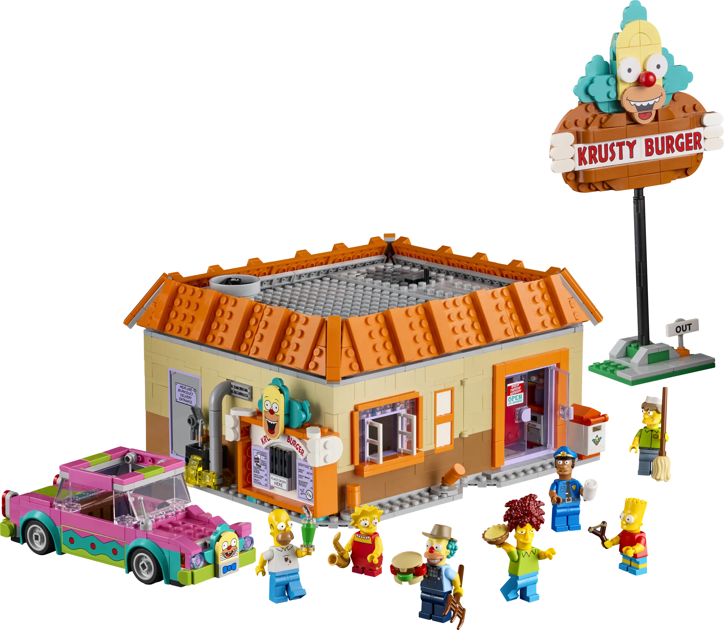 LEGO Icons The Simpsons Krusty Burger • Set 10352 • SetDB