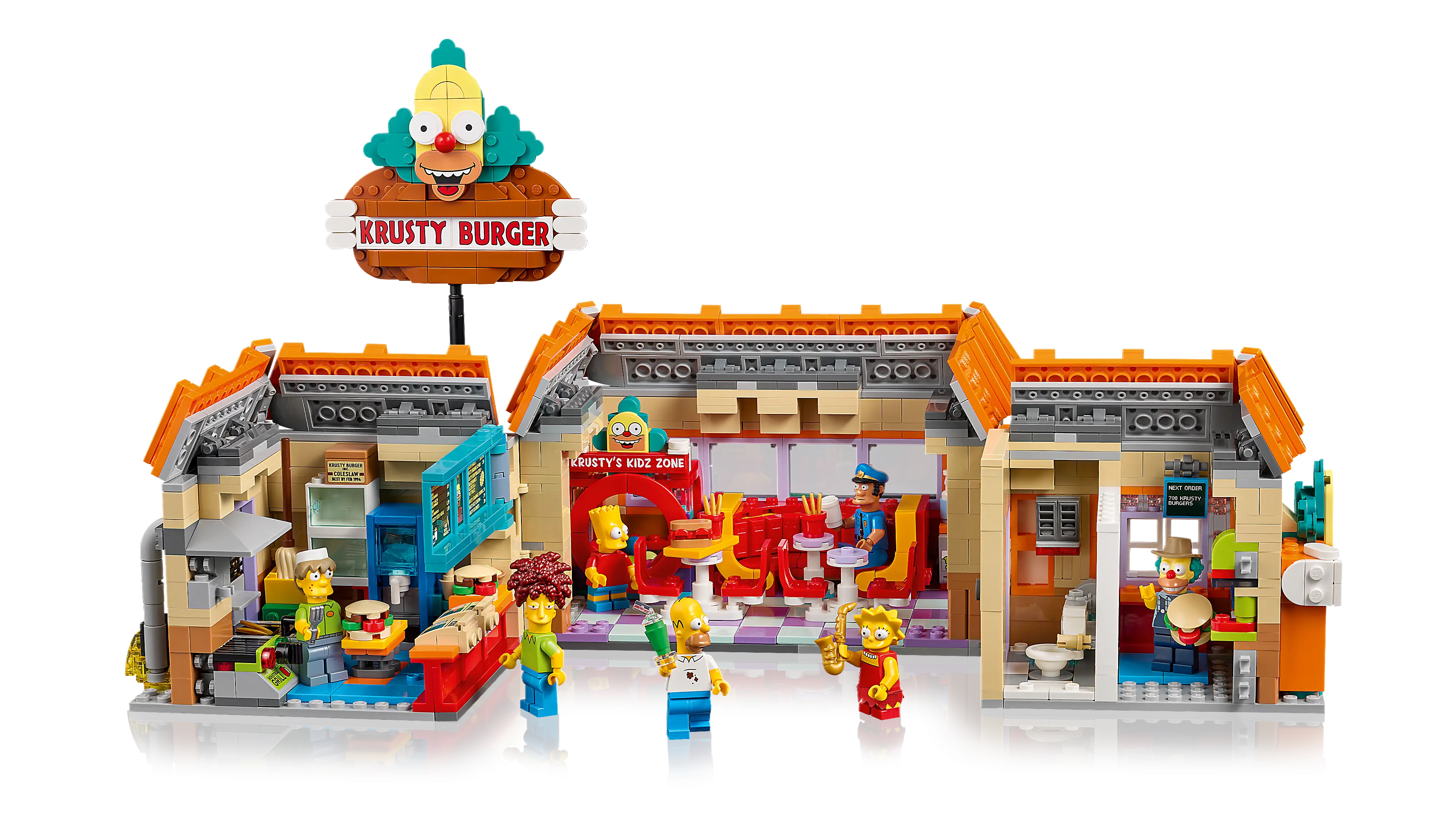 LEGO Icons The Simpsons Krusty Burger • Set 10352 • SetDB