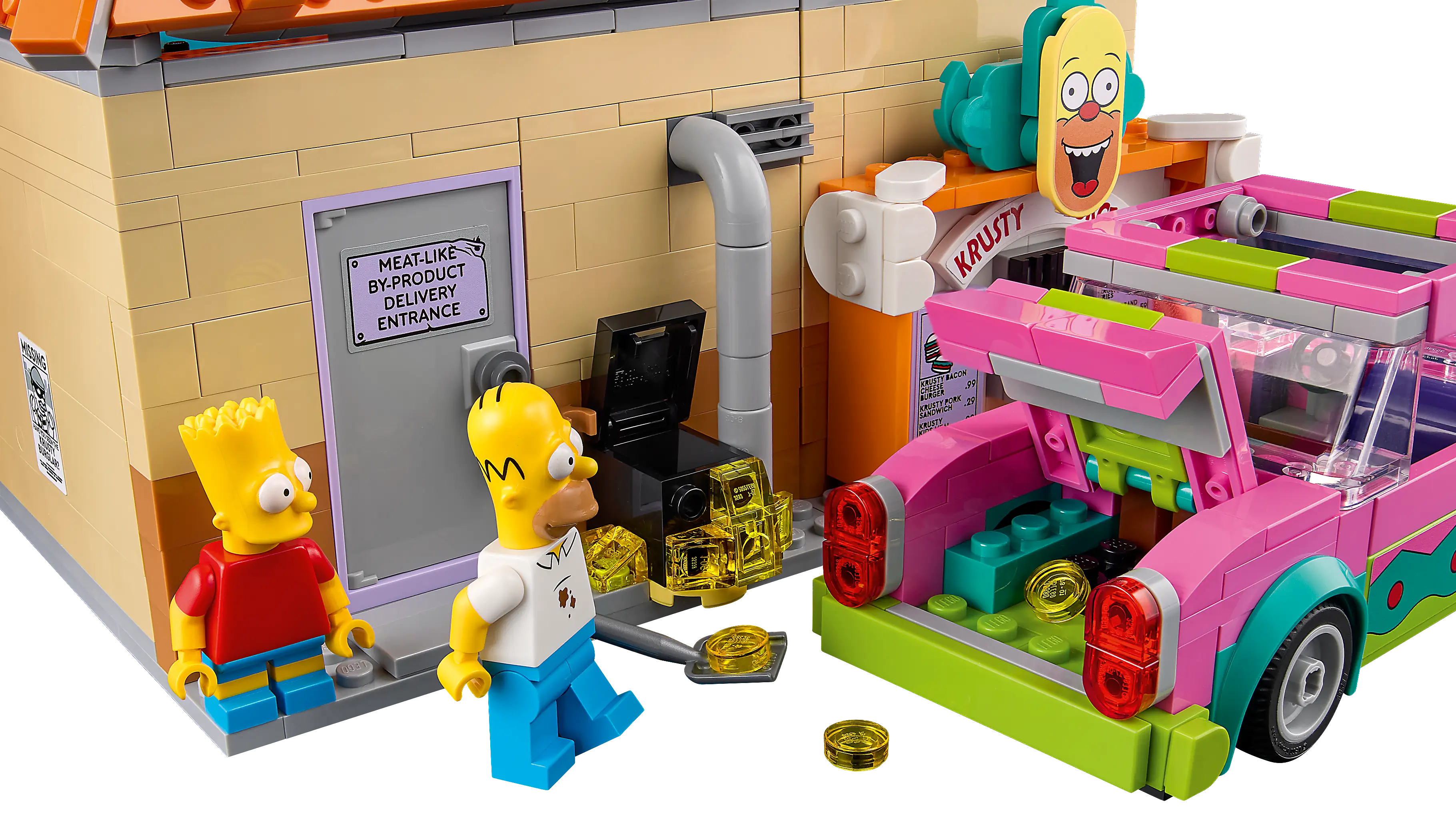 LEGO Icons The Simpsons Krusty Burger • Set 10352 • SetDB
