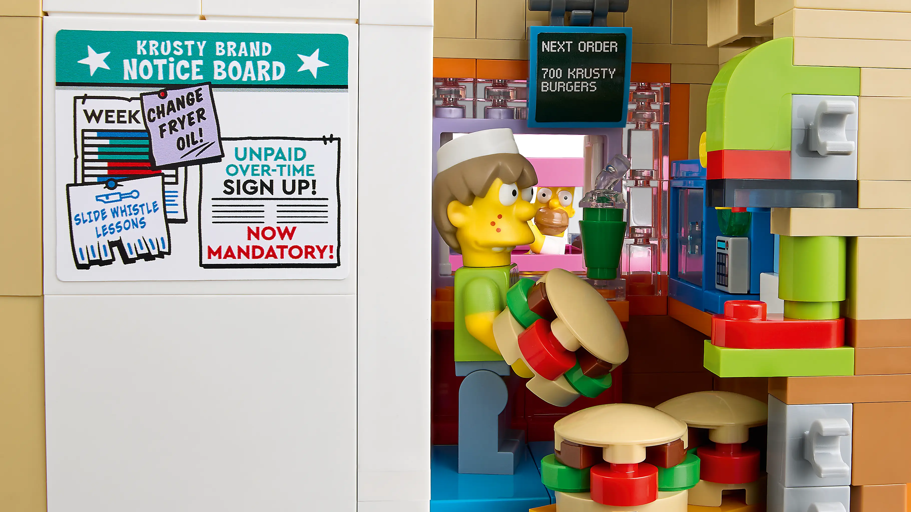 LEGO Icons The Simpsons Krusty Burger • Set 10352 • SetDB