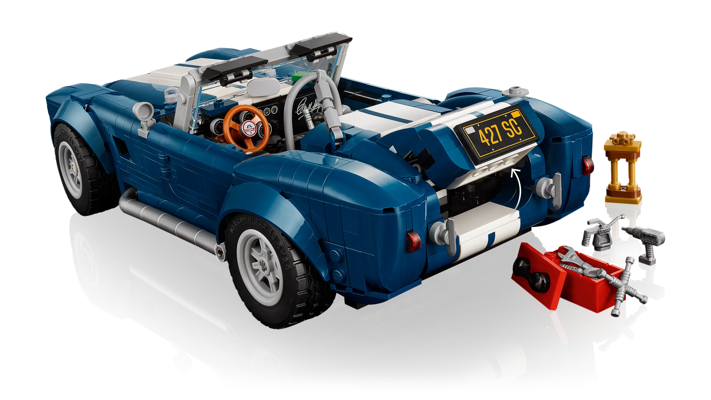 さんさん専用② LEGO Icons Shelby Cobra 427 S/C • Set 10357 • SetDB