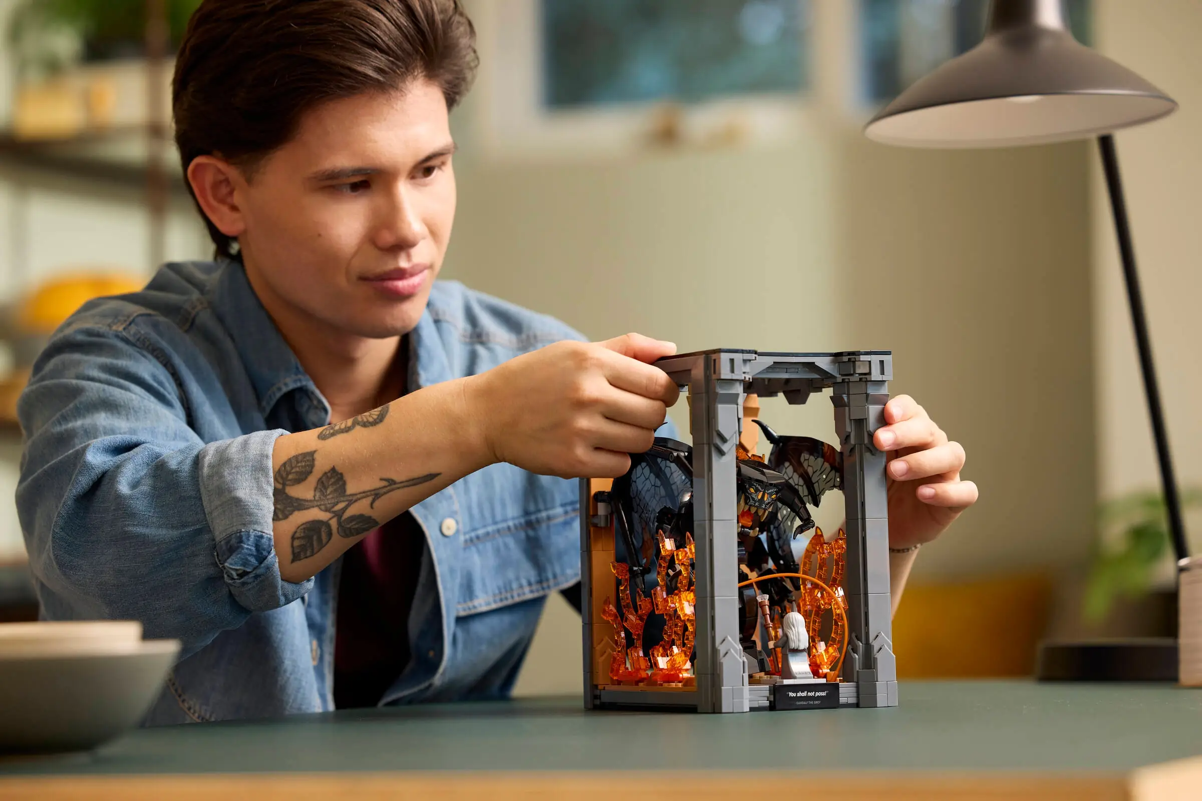 LEGO The Lord of the Rings Balrog Book Nook • Set 10367