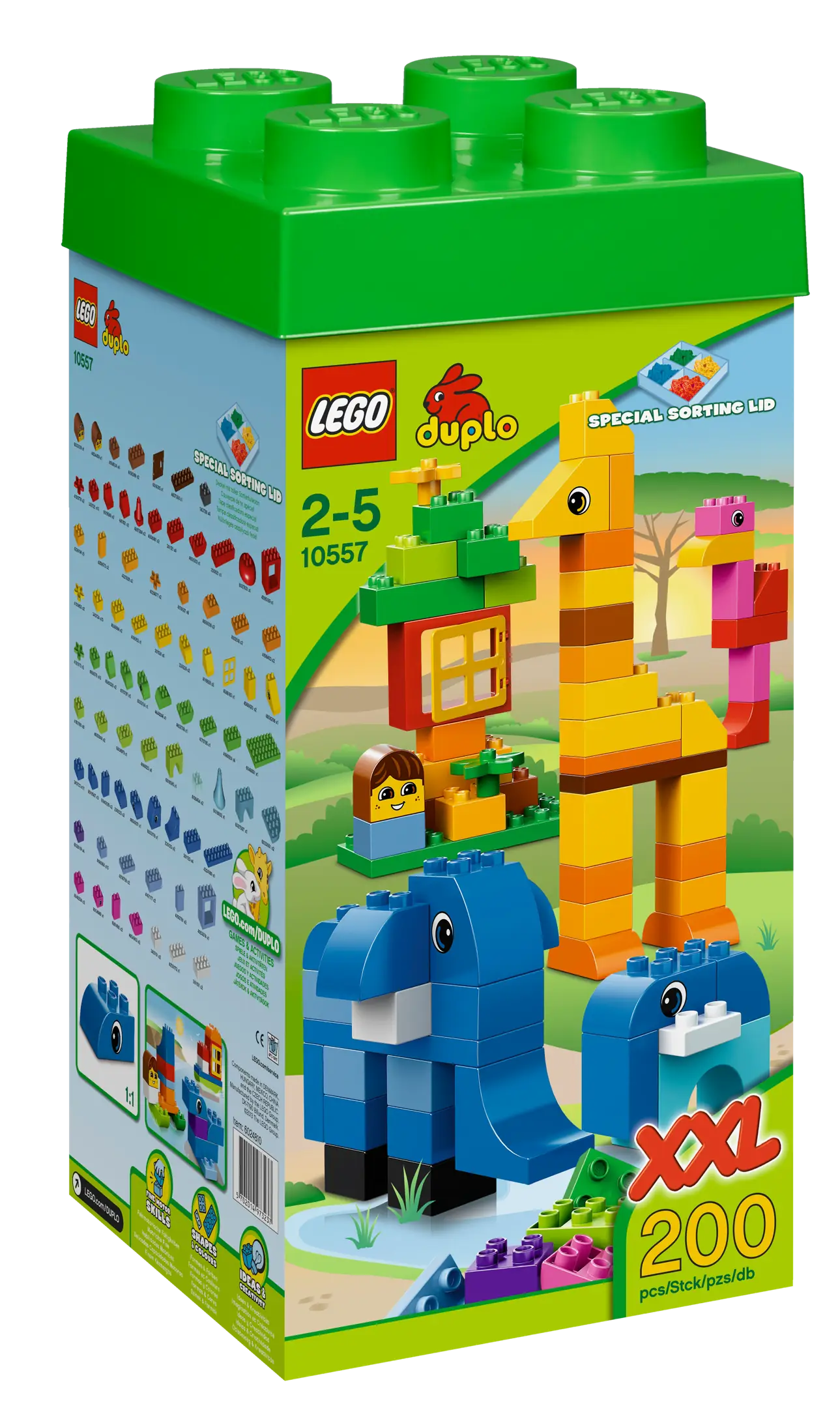 LEGO DUPLO LEGO DUPLO Giant Tower • BABY BLOCKS • Set 10557