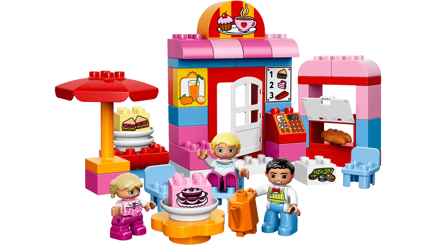 LEGO DUPLO Café • BABY BLOCKS • Set 10587 • SetDB