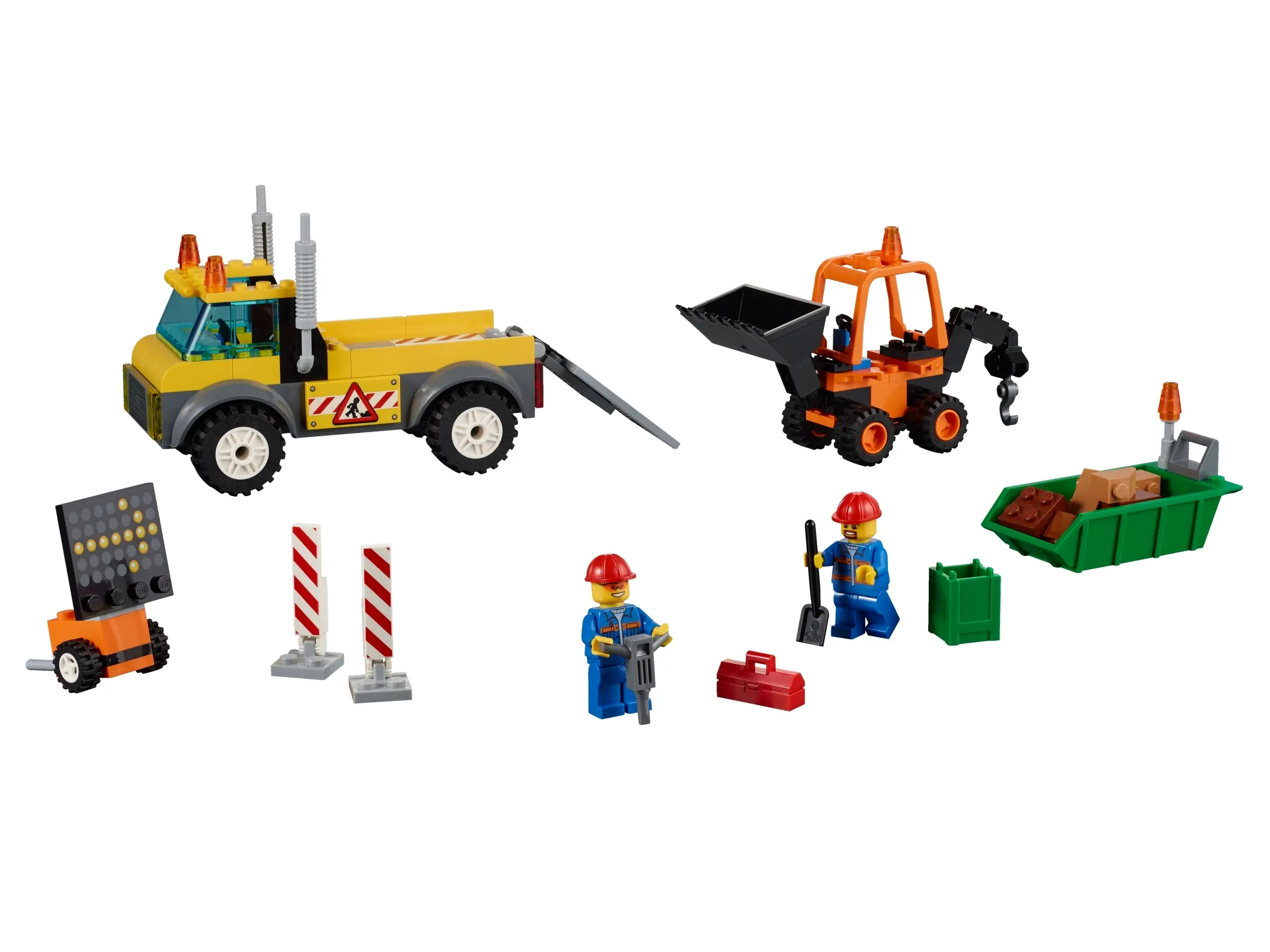 LEGO Juniors Road Work Truck Set 10683 SetDB
