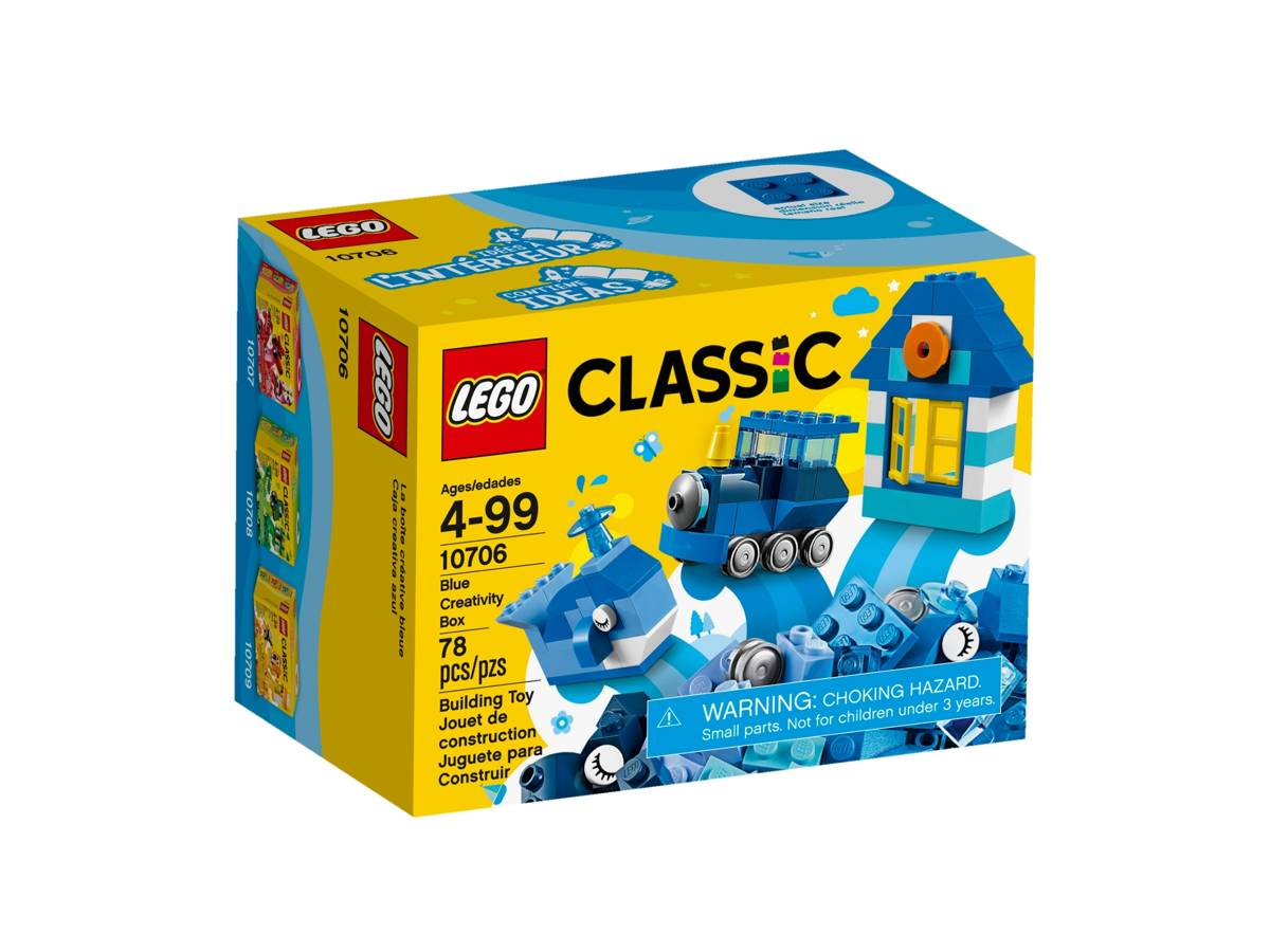 LEGO Classic Blue Creativity Box • Set 10706 • SetDB