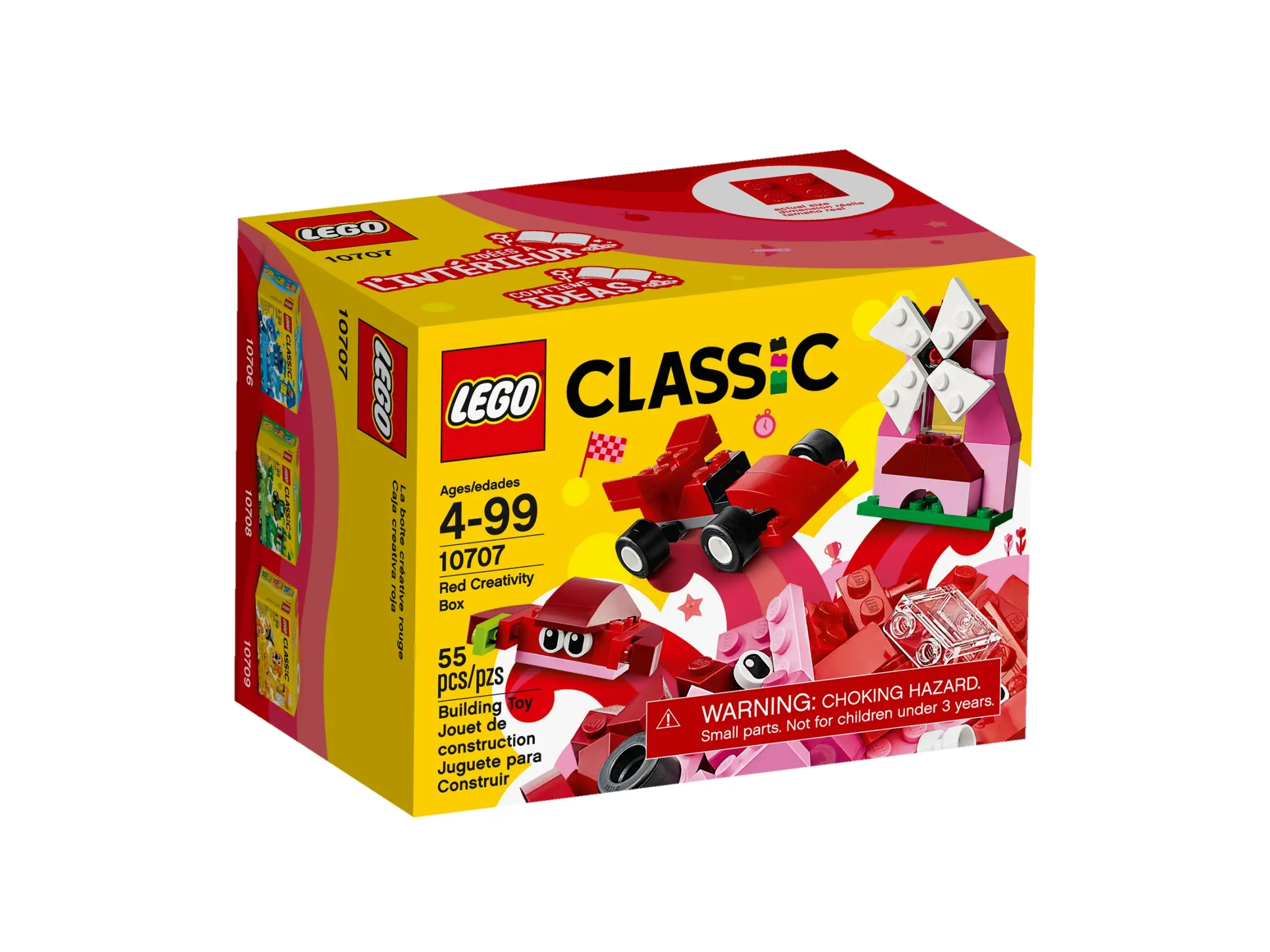 LEGO Classic Red Creativity Box • Set 10707 • SetDB