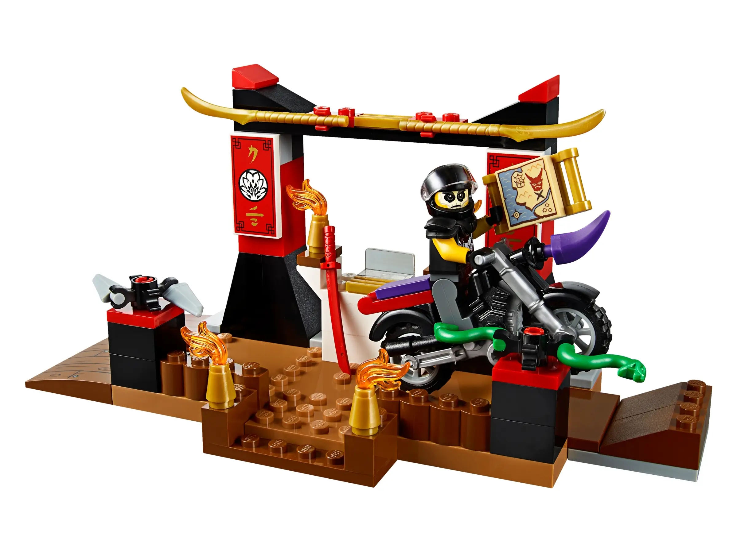 LEGO Juniors Zane's Ninja Boat Pursuit • Set 10755