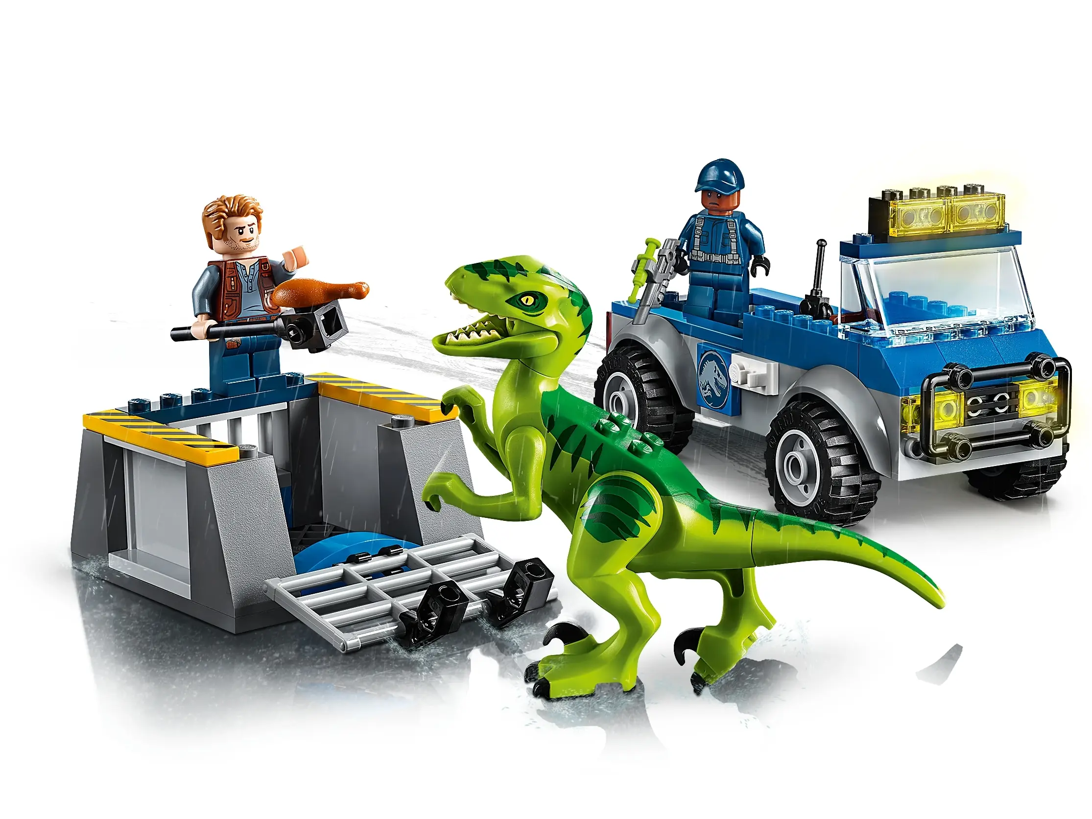 Dinosaur Lego 10757 Jurassic World Raptor Rescue Truck LEGO