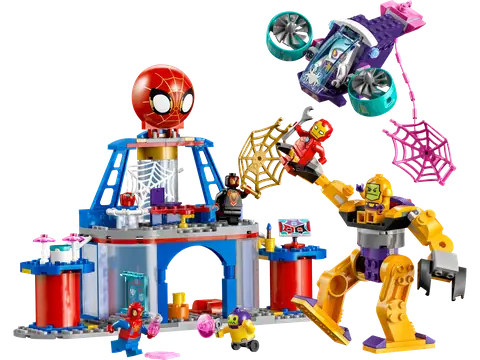 LEGO Marvel Team Spidey Web Spinner Headquarters • Set 10794