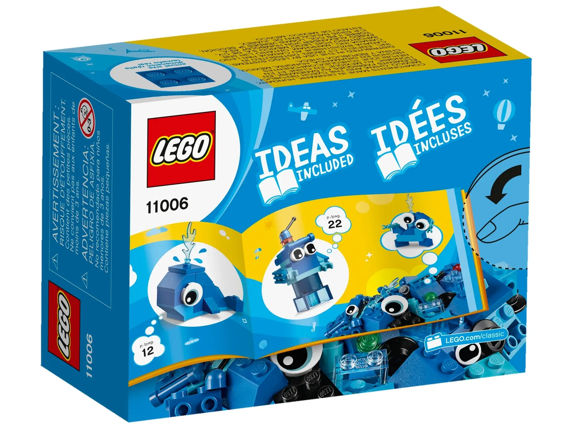 LEGO Classic Creative Blue Bricks • Set 11006 • SetDB