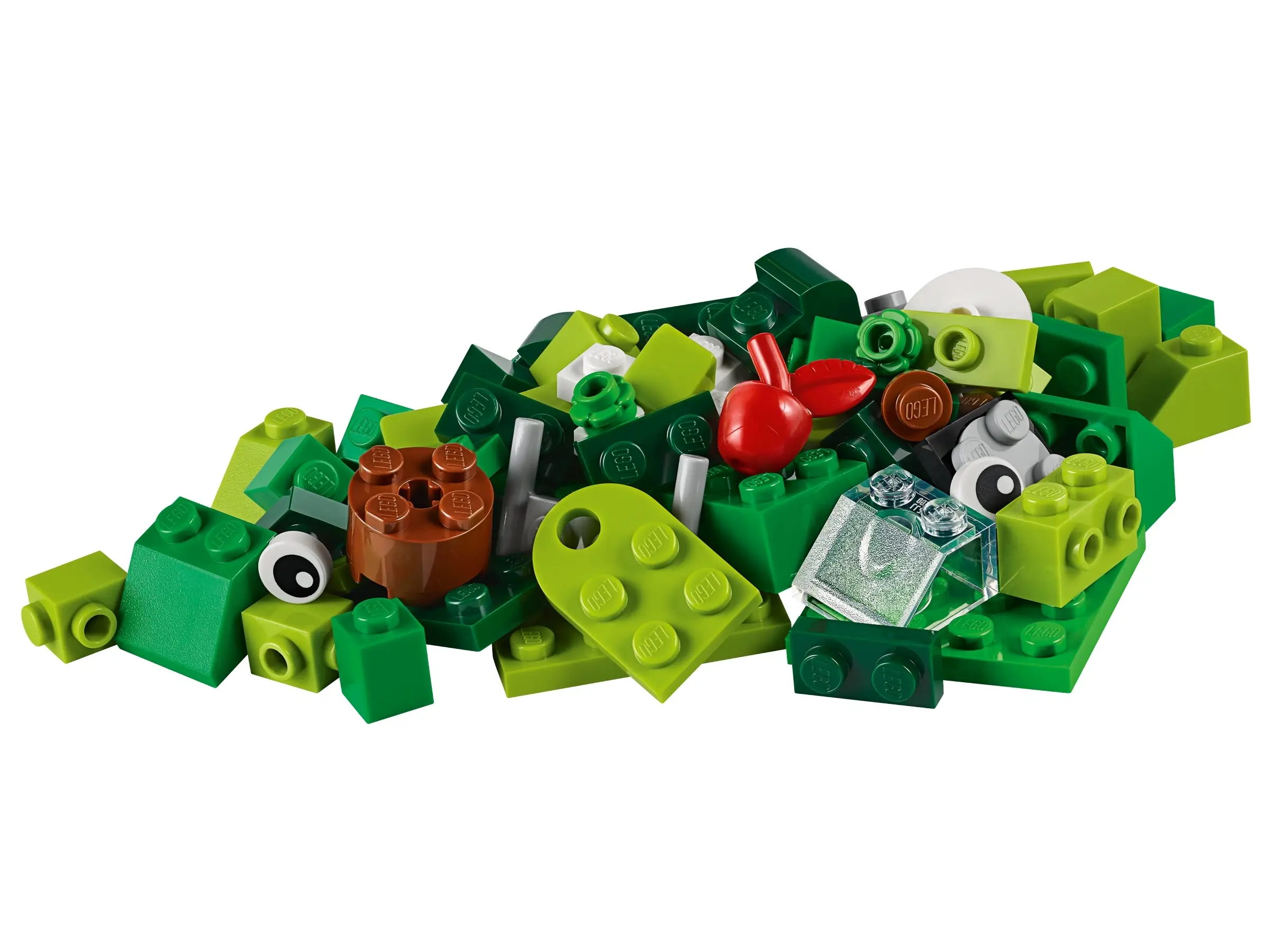 Lego classic creative green bricks 11007 sale