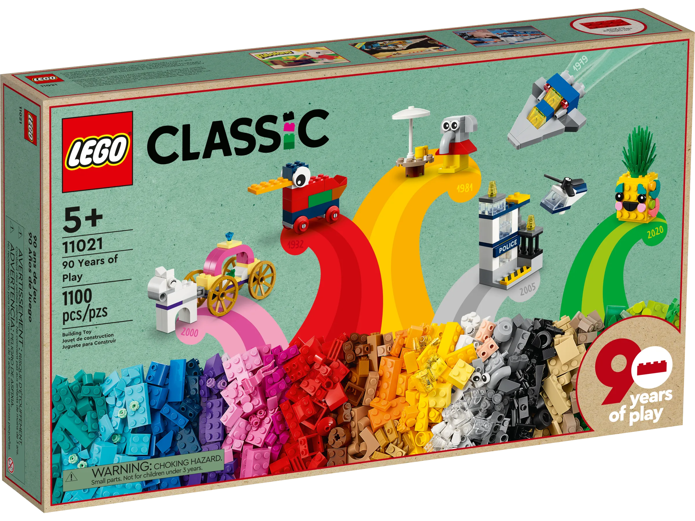 LEGO Classic 90 Years of Play • Set 11021 • SetDB