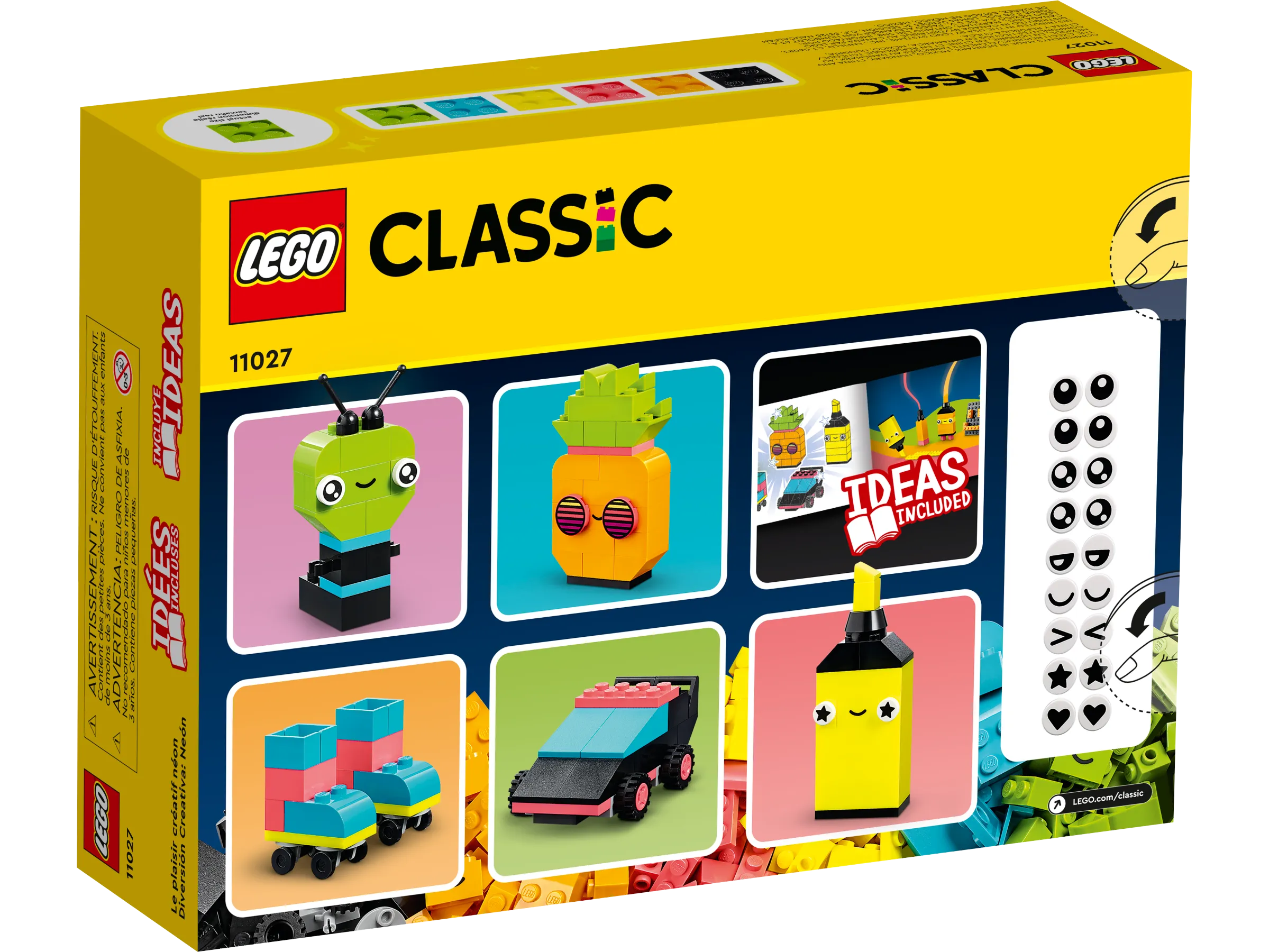 LEGO Classic Creative Neon Fun • Set 11027 • SetDB